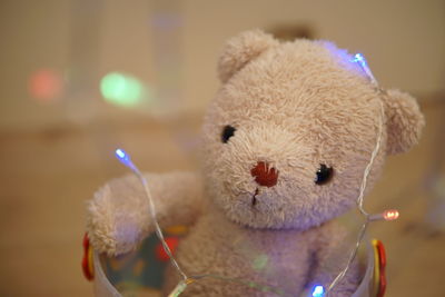 Close-up of stuffed toy