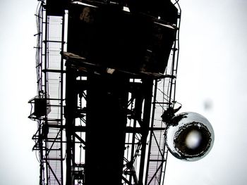 Low angle view of built structure against sky