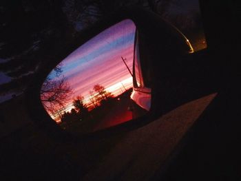 View of sky at sunset