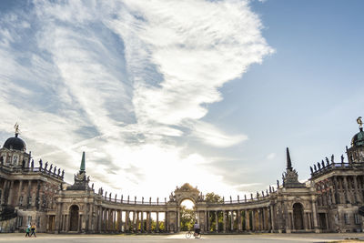 View of historic building against sky