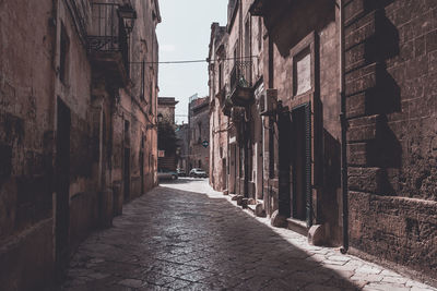 Street amidst buildings