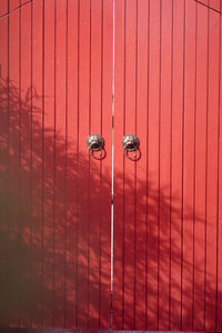 Low angle view of skylight