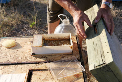 Preparing honey bees for winter