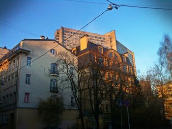 Low angle view of building against sky