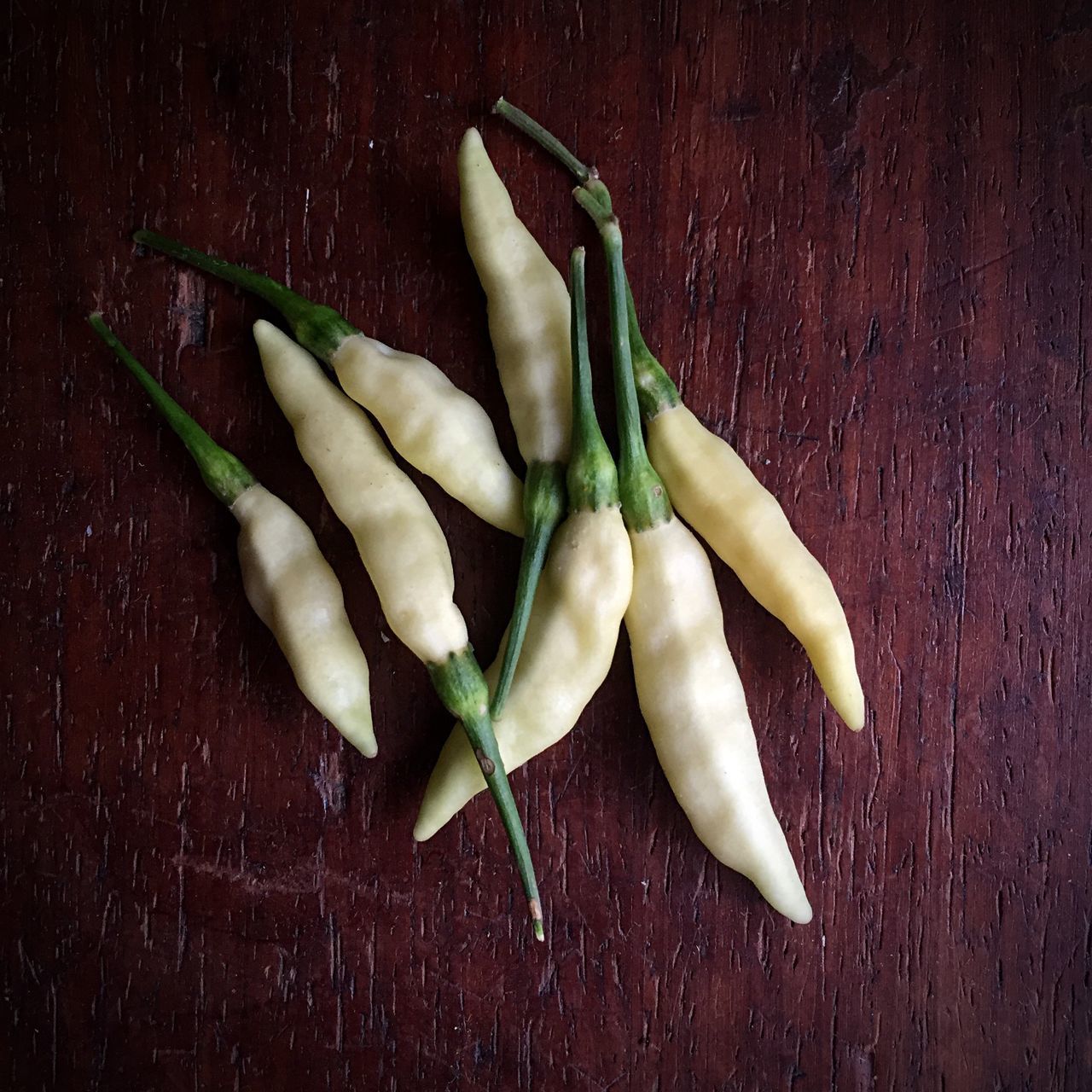 HIGH ANGLE VIEW OF VEGETABLES