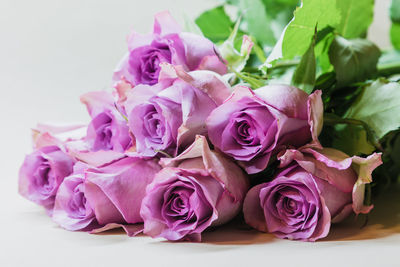 Close-up of rose bouquet