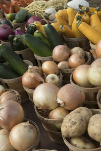 Close-up of vegetables for sale