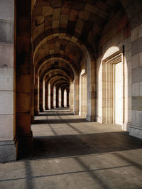 Corridor of congress hall on the nazi party rally grounds in nuremberg  