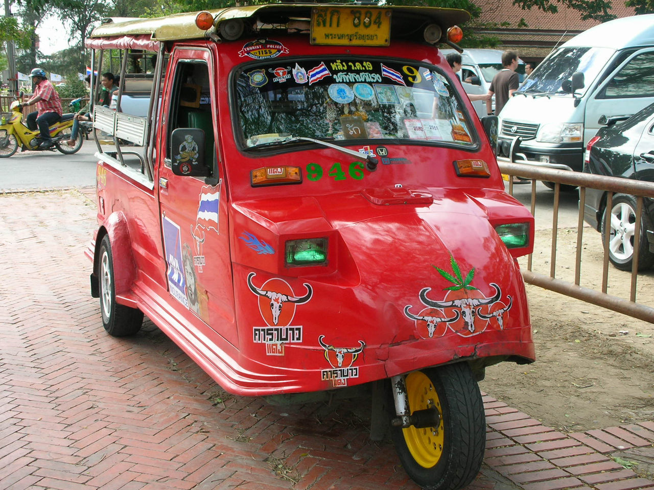 VIEW OF TRAFFIC ON ROAD