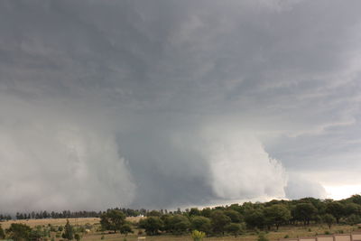 Panoramic view of landscape against sky