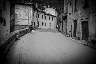 Street amidst buildings in city