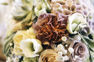 Full frame shot of flower bouquet