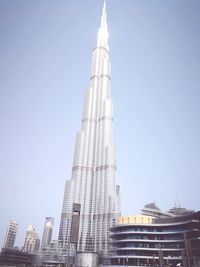 Low angle view of buildings against sky