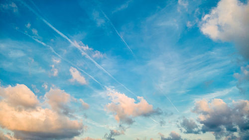 Low angle view of cloudscape