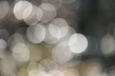 Close-up of illuminated lights