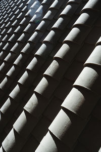 Full frame shot of roof tiles