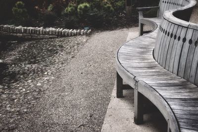 Empty walkway