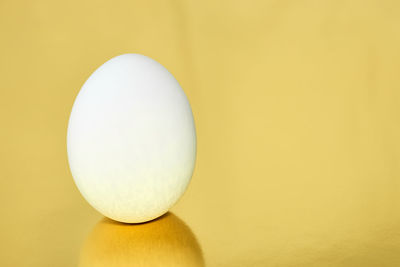 Close-up of yellow ball