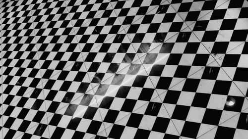 Full frame shot of tiled floor