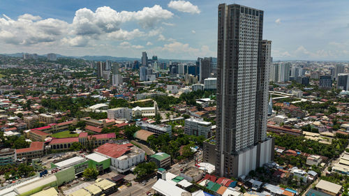 Cityscape against sky