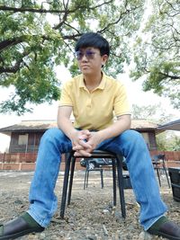 sitting
