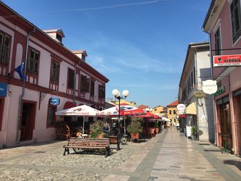 View of buildings in city