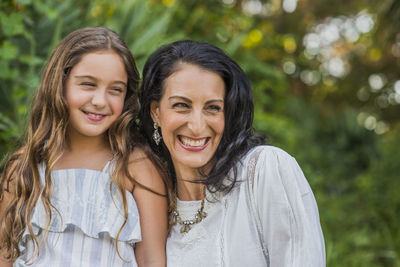 Happy mother and daughter time