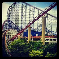 Low angle view of building against sky