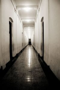 Corridor of building