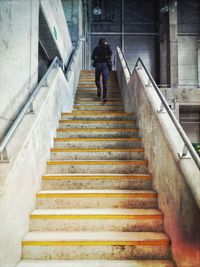 Low angle view of stairs