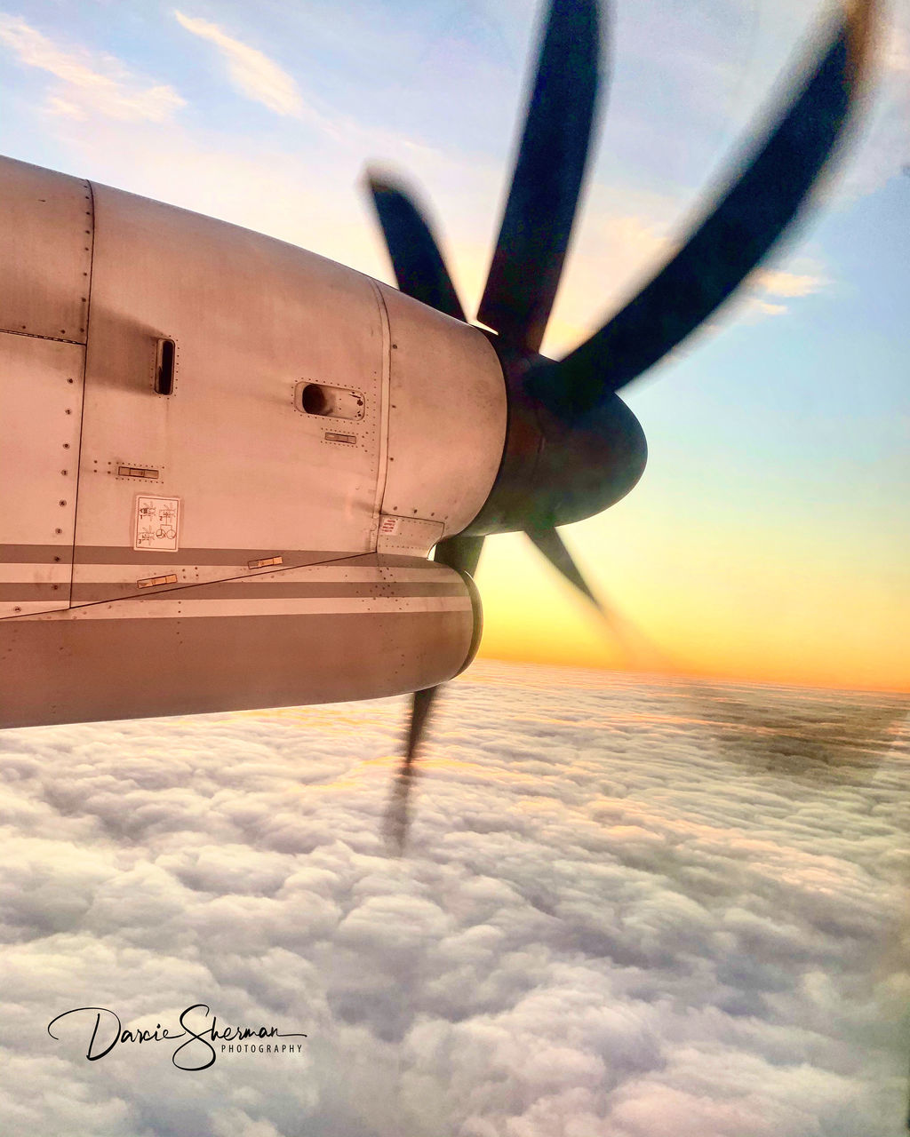 transportation, cloud - sky, sky, mode of transportation, airplane, air vehicle, no people, travel, nature, sunset, flying, scenics - nature, cloudscape, motion, beauty in nature, outdoors, engine, aircraft wing, on the move, mid-air