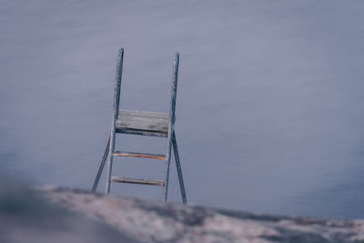 Close-up of sea against sky