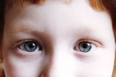 Close-up portrait of girl