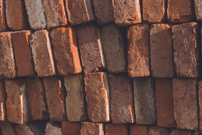 Full frame shot of brick wall