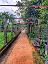 View of railroad track