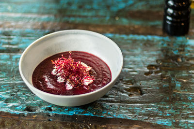 Close-up of food in bowl