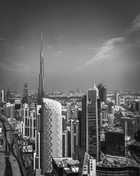 View of cityscape against sky