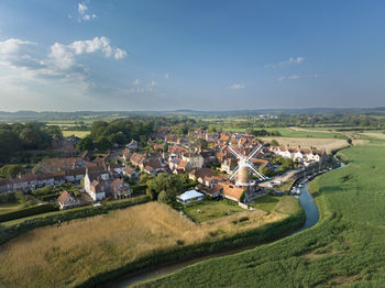 The village of cley next the sea