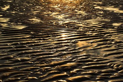 Full frame shot of rippled water