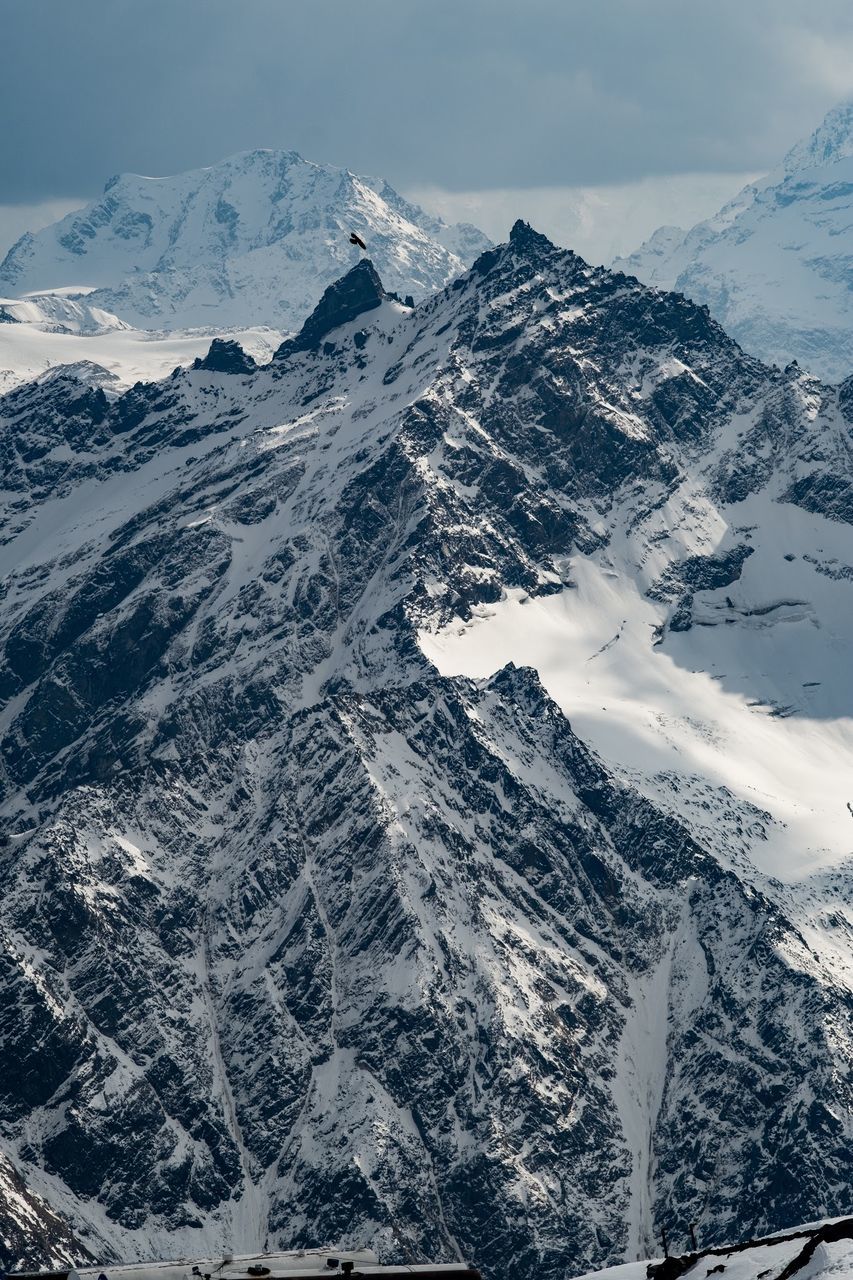 SCENIC VIEW OF SNOWCAPPED MOUNTAIN AGAINST SKY