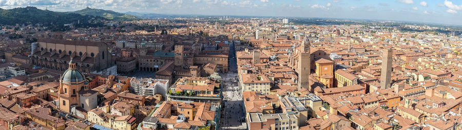 Panoramic shot of townscape