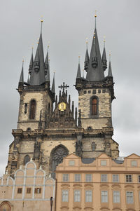 Low angle view of cathedral against sky