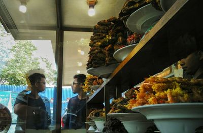 Interior of store