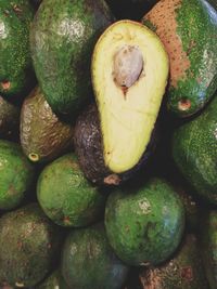 Full frame shot of fruits