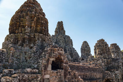 Old temple against sky