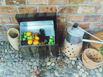 Close-up of fruits in bowl