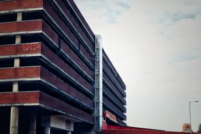 Exterior of modern building against sky