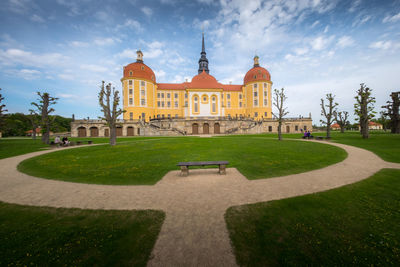 View of historical building against sky