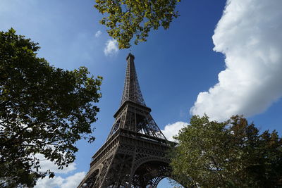 Low angle view of historical building against sky