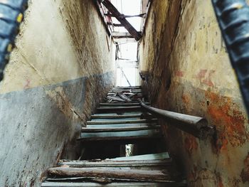 Low angle view of staircase